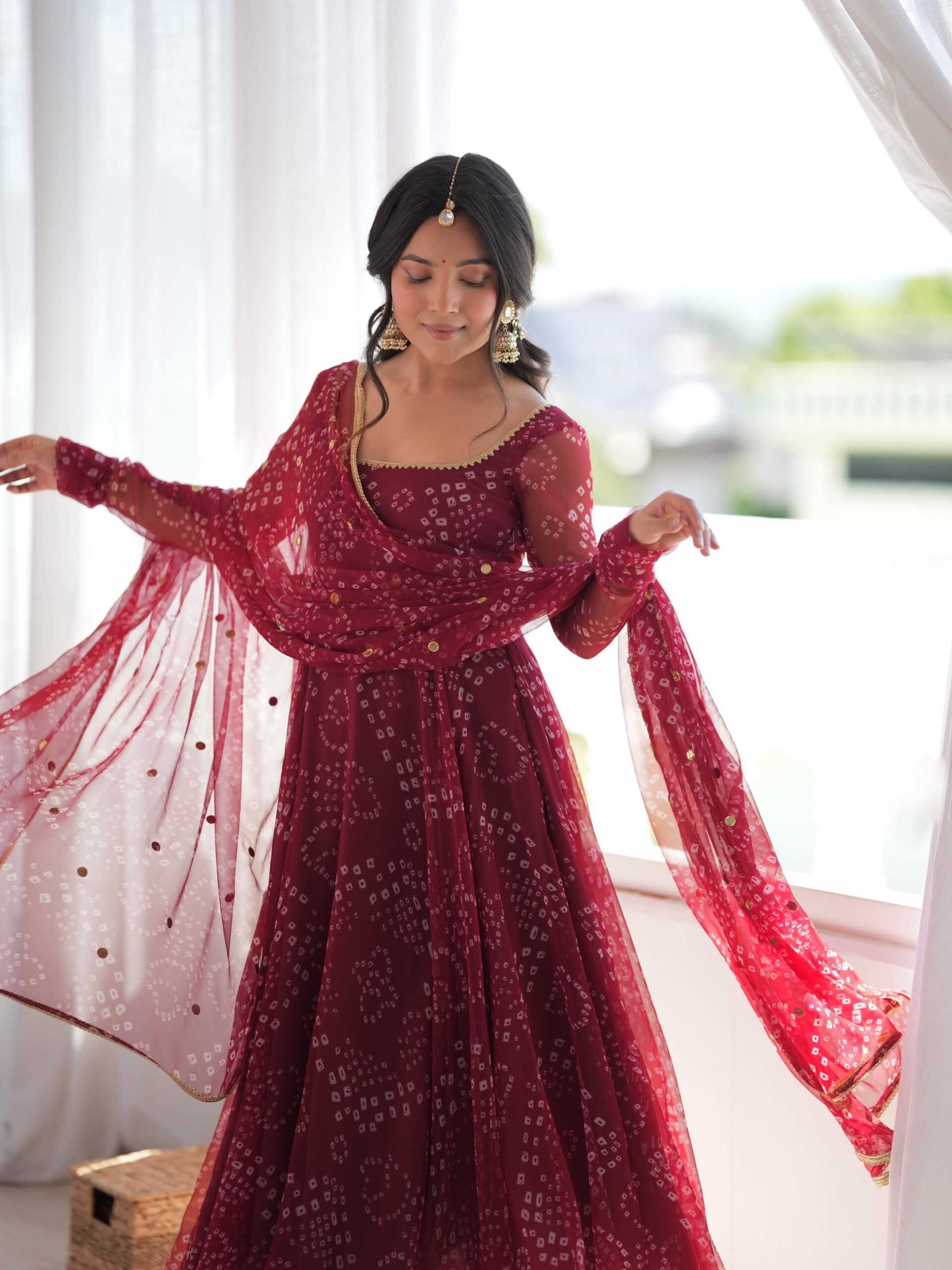 SRK 5368 Maroon Faux Georgette Salwar Suit with Mirror Work & Embroidery Work. Get it for ₹2149. Delivery 4-6 Working Days. Shop now. | Jump Suits, Salwar suit, Casual Suits, Creative suits, Designer Suits, Palazzo Suits, Party Wear Suits, Patiala Suits, Straight Suits