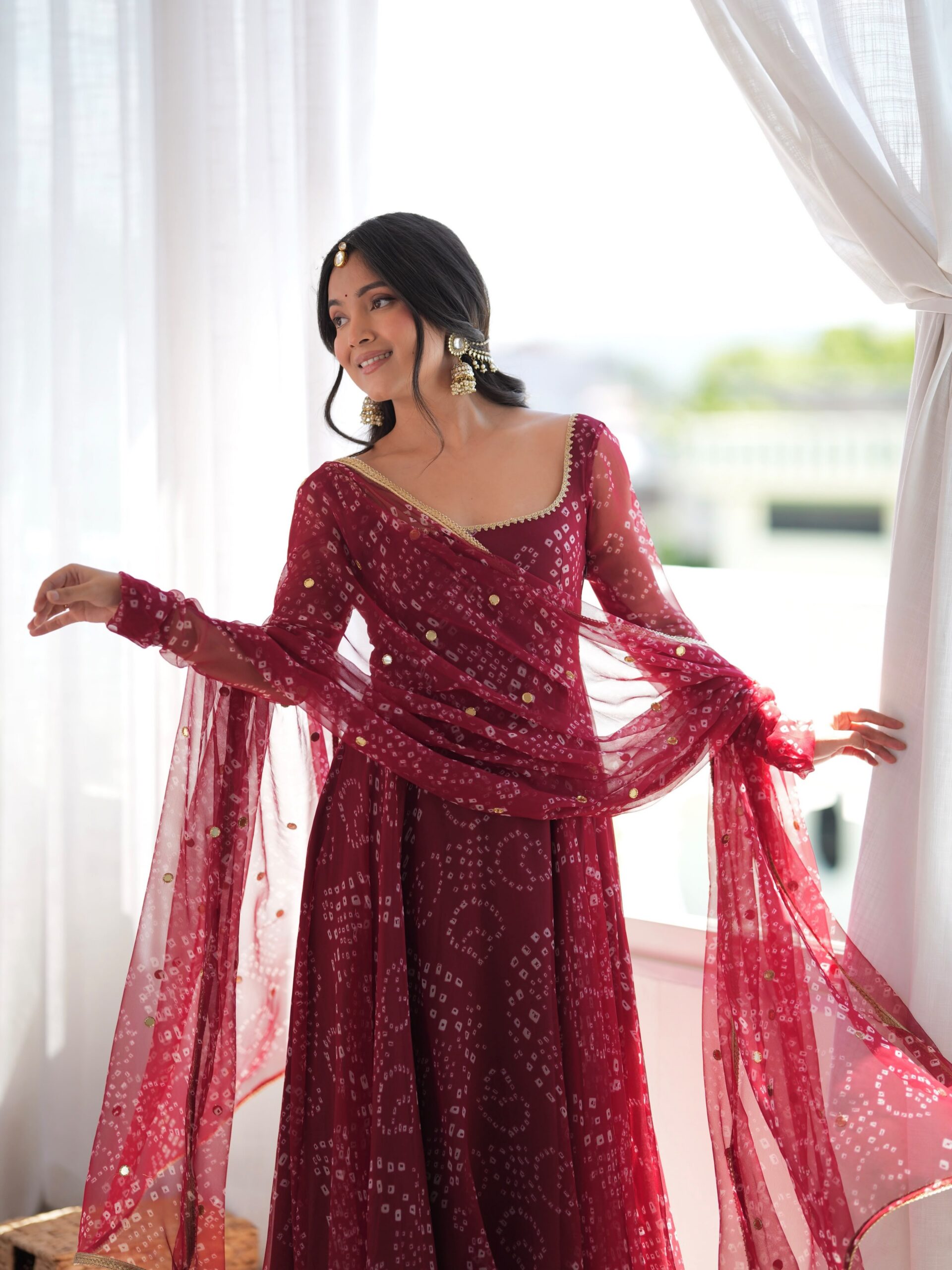 SRK 5368 Maroon Faux Georgette Salwar Suit with Mirror Work & Embroidery Work. Get it for ₹2149. Delivery 4-6 Working Days. Shop now. | Jump Suits, Salwar suit, Casual Suits, Creative suits, Designer Suits, Palazzo Suits, Party Wear Suits, Patiala Suits, Straight Suits