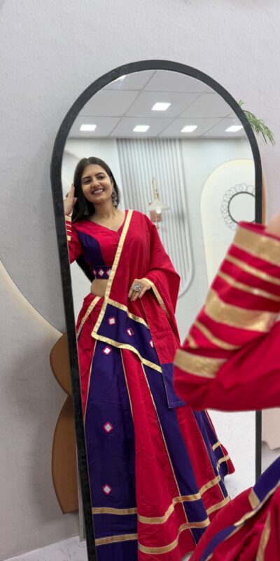 PC 599 Red Roman Silk Lehenga Choli Perfect for Wedding, Party, Eid, Reception, Durga Puja – . Available at ₹2899 only. Delivery 4-6 Working Days. Shop now. | Lehenga, Bollywood Lehenga, Creative Lehenga, Designer Lehenga, Embroidered Lehenga, Party Wear Lehenga