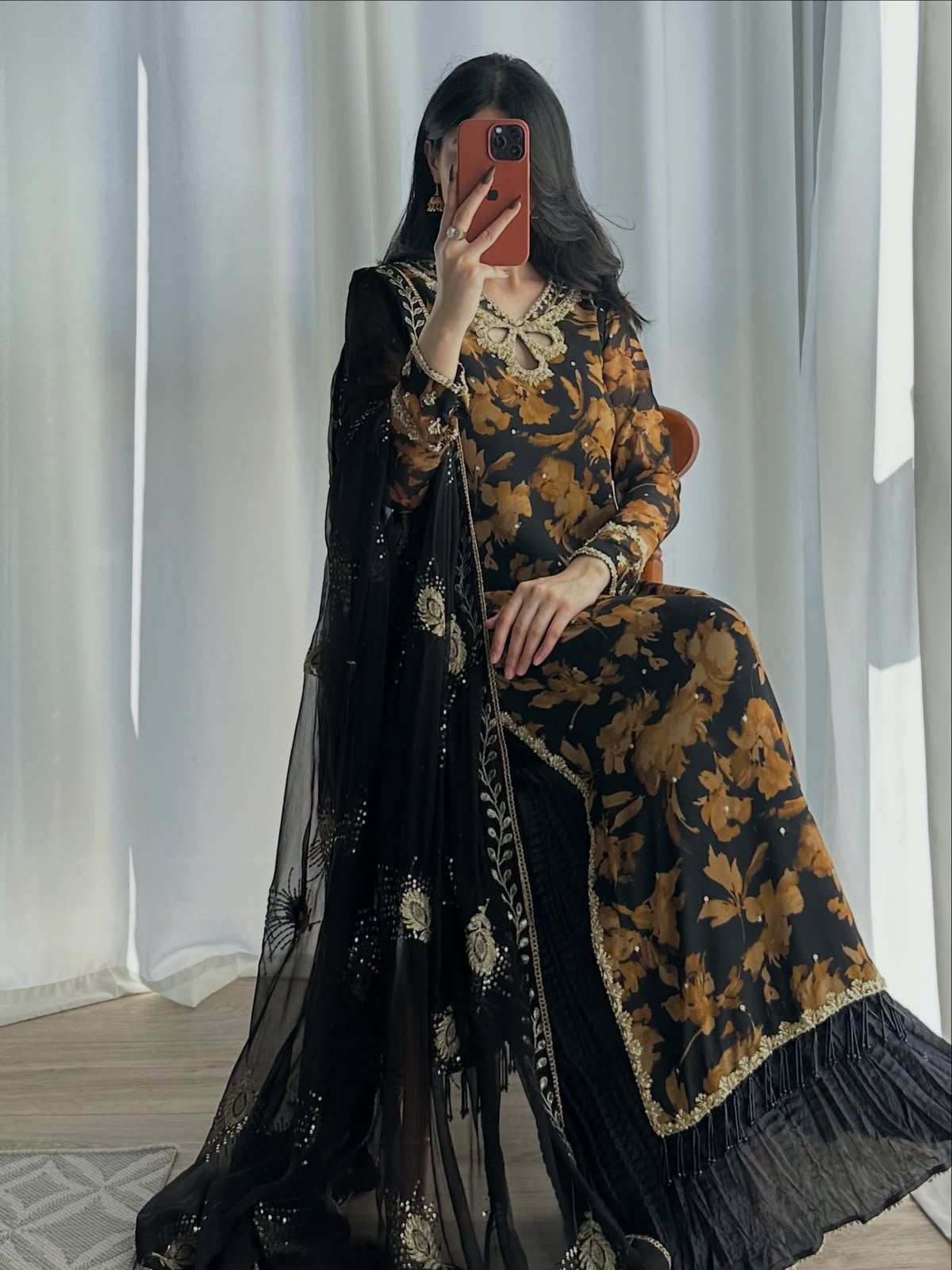 SRK 5366 Black l Faux Georgette Salwar Suit with Mirror Work & Embroidery Work. Get it for ₹2349. Delivery 4-6 Working Days. Shop now. | Jump Suits, Salwar suit, Casual Suits, Creative suits, Designer Suits, Palazzo Suits, Party Wear Suits, Patiala Suits, Straight Suits