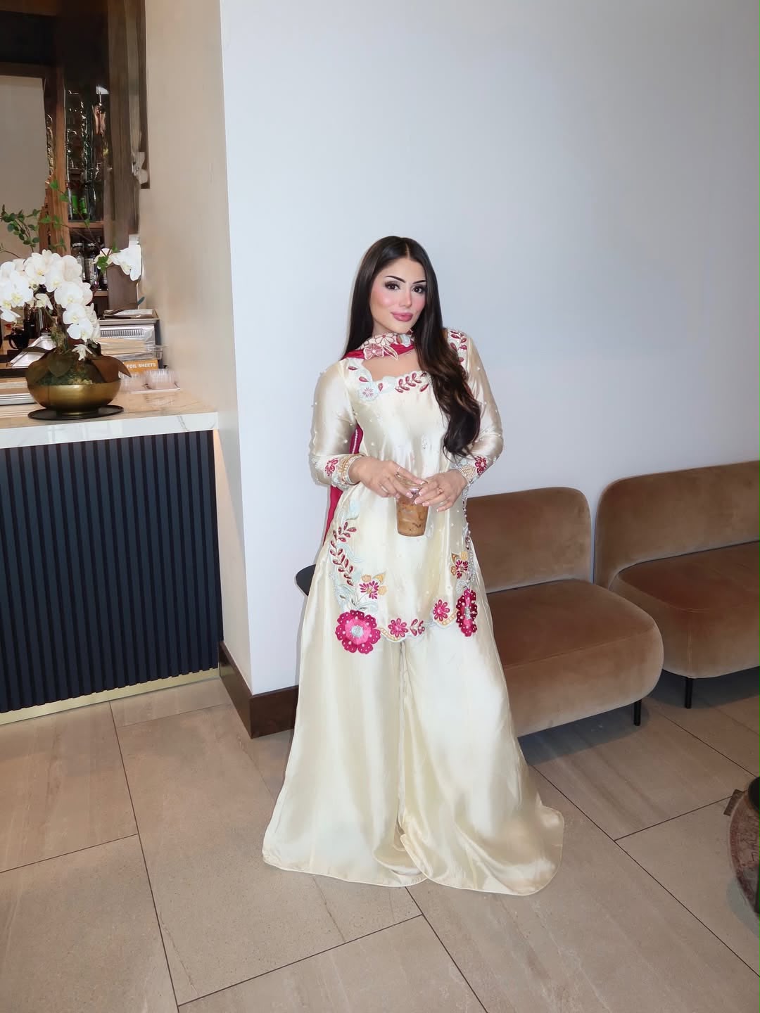 VLM 338 White Color Roman Silk Salwar Suit with Embroidery Work. Available at ₹2499 only. Delivery 4-6 Working Days. Shop now. | Jump Suits, Salwar suit, Casual Suits, Creative suits, Designer Suits, Palazzo Suits, Party Wear Suits, Patiala Suits, Straight Suits