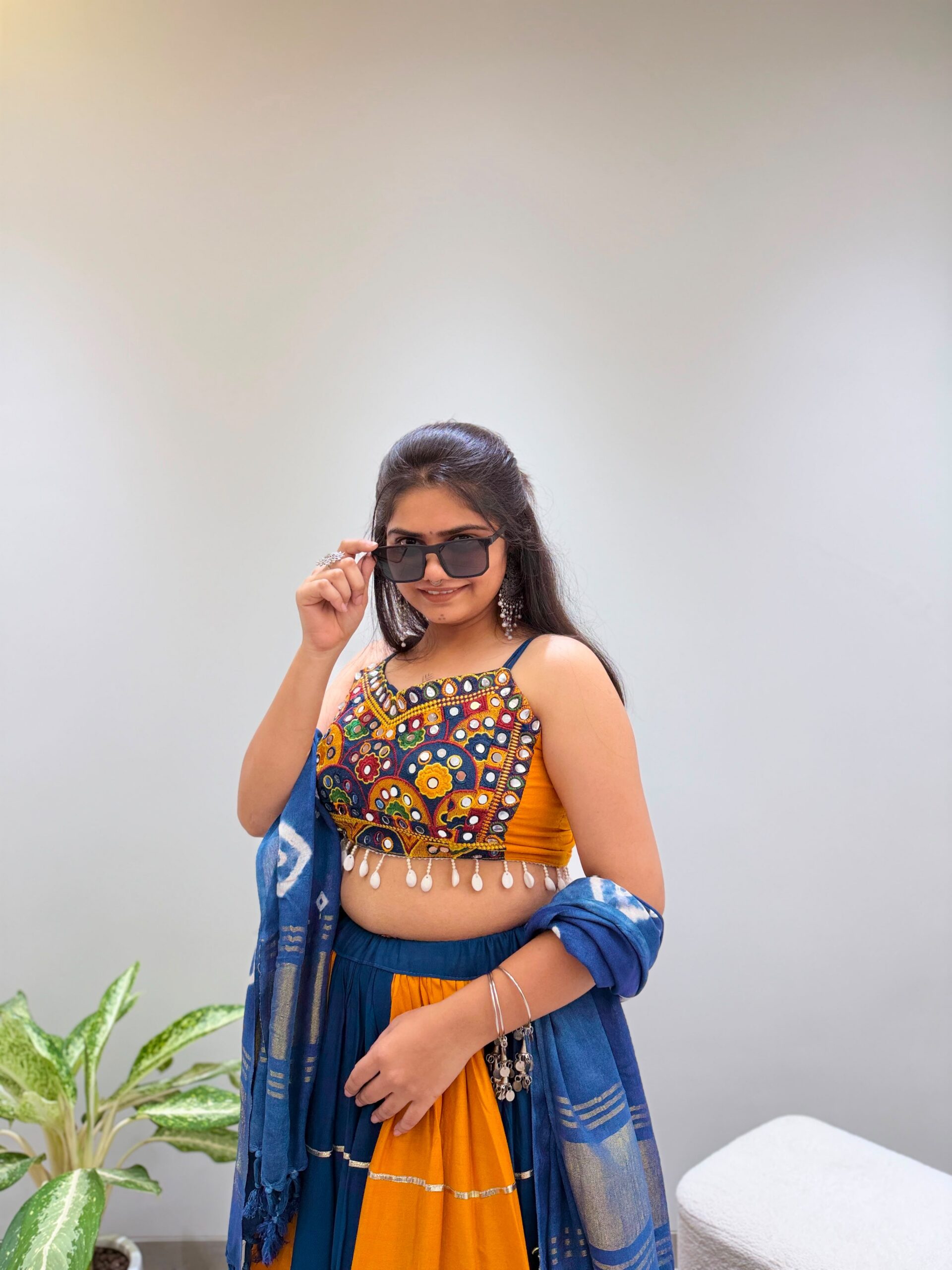 LG 657 Blue Color Rayon Embroidery Work & Cowrie Work Lehenga Choli . Grab it for ₹2449. Delivery 4-6 Working Days. Shop now. | Lehenga, Bollywood Lehenga, Creative Lehenga, Designer Lehenga, Embroidered Lehenga, Party Wear Lehenga