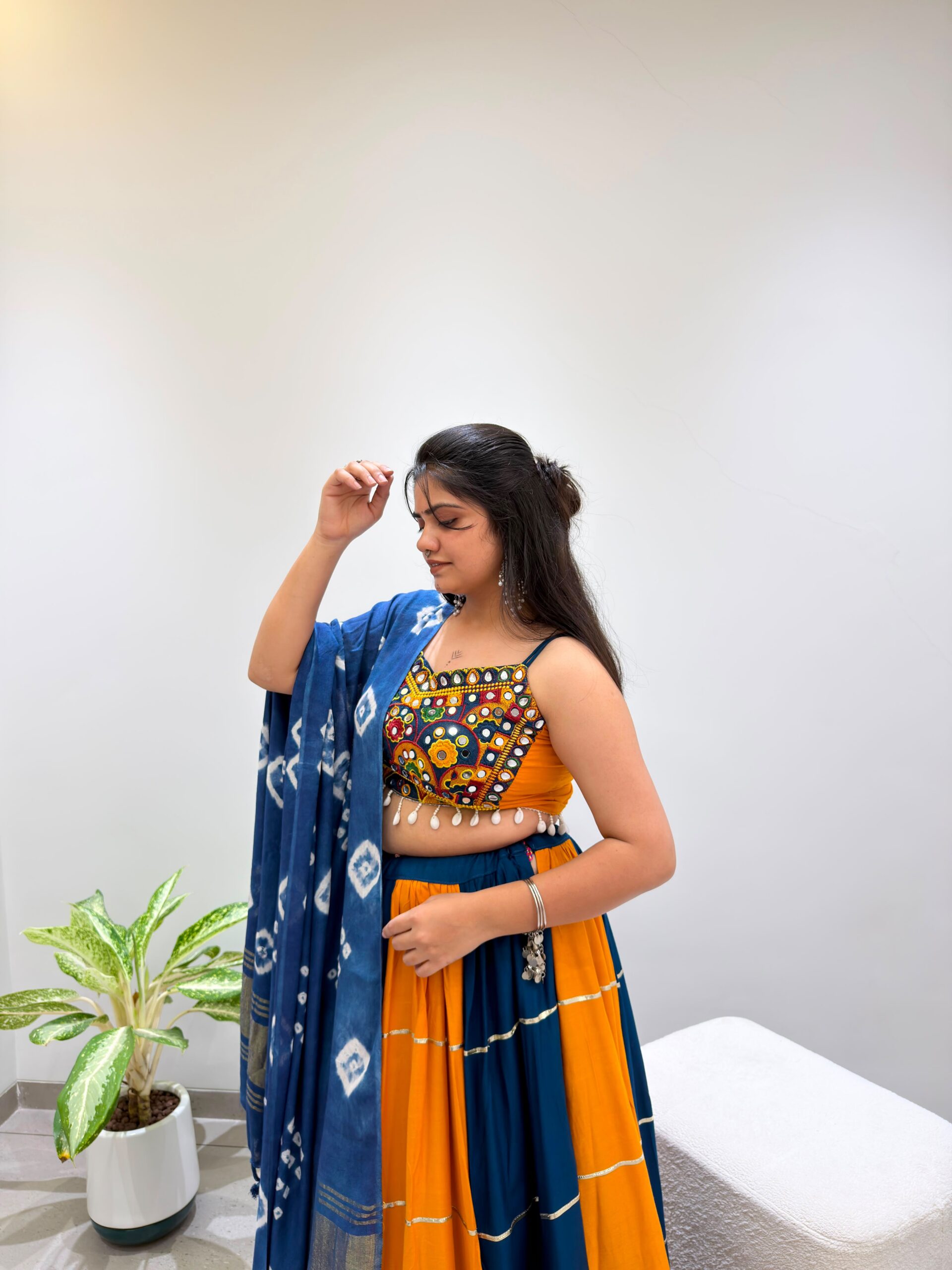 LG 657 Blue Color Rayon Embroidery Work & Cowrie Work Lehenga Choli . Grab it for ₹2449. Delivery 4-6 Working Days. Shop now. | Lehenga, Bollywood Lehenga, Creative Lehenga, Designer Lehenga, Embroidered Lehenga, Party Wear Lehenga