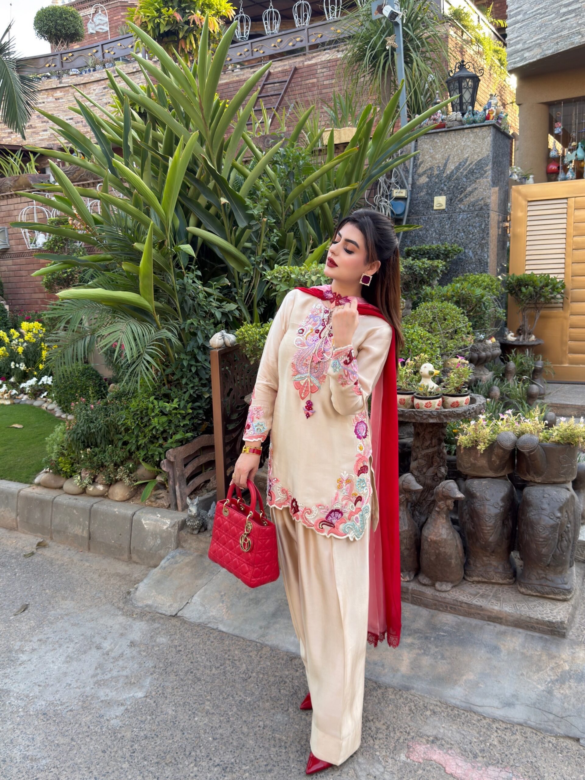 SR 1714 in Cream Embroidery Work Salwar Suit Natural Satin. Introductory Price ₹2149. Delivery 4-6 Working Days. Shop now. | Jump Suits, Salwar suit, Casual Suits, Creative suits, Designer Suits, Palazzo Suits, Party Wear Suits, Patiala Suits, Straight Suits