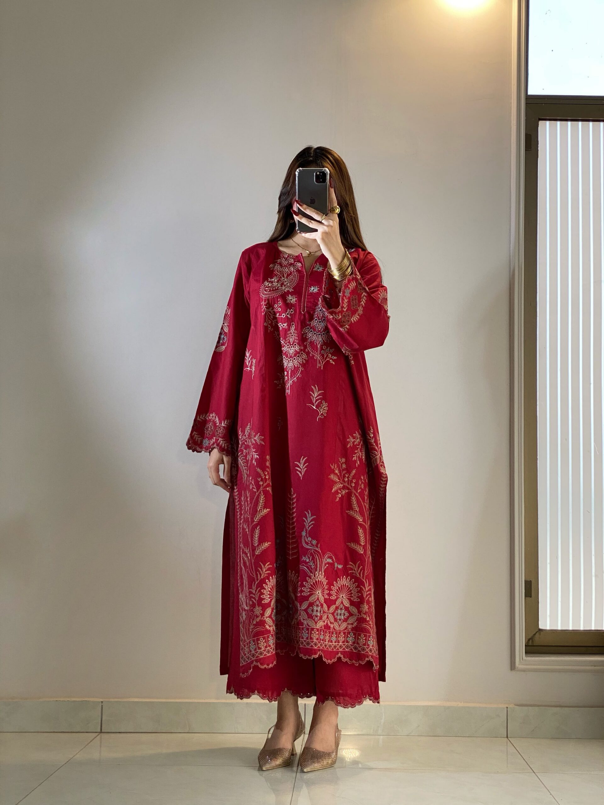 LG 2150 Red Mul Chanderi Salwar Suit with Embroidery Work & Sequins Work. Festive Deal ₹2349. Delivery 4-6 Working Days. Shop nowp | Jump Suits, Salwar suit, Casual Suits, Creative suits, Designer Suits, Palazzo Suits, Party Wear Suits, Patiala Suits, Straight Suits