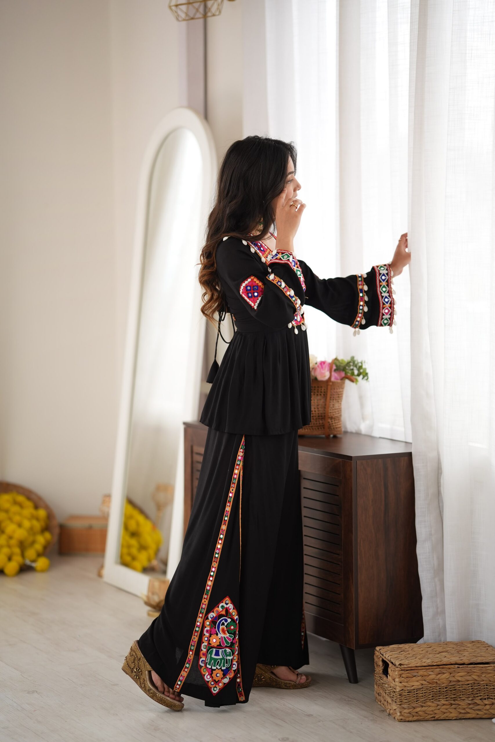 SP 93 Black Rayon Salwar Suit with Embroidery Work & Thread Embroidery. Best Price ₹2149. Delivery 4-6 Working Days. Shop now. | Jump Suits, Salwar suit, Casual Suits, Creative suits, Designer Suits, Palazzo Suits, Party Wear Suits, Patiala Suits, Straight Suits