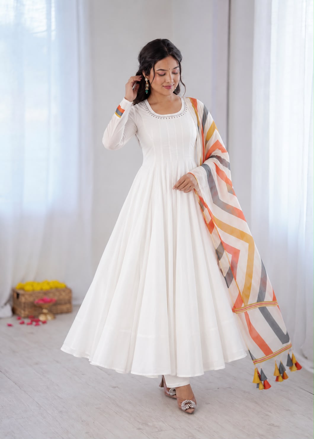 NSR 917 White Color Mal Cotton Embroidery Work Salwar Suit . Wedding, Party, Festive, Events, Get it for ₹2299. Delivery 4-6 Working Days. Shop now. | Jump Suits, Salwar suit, Casual Suits, Creative suits, Designer Suits, Palazzo Suits, Party Wear Suits, Patiala Suits, Straight Suits