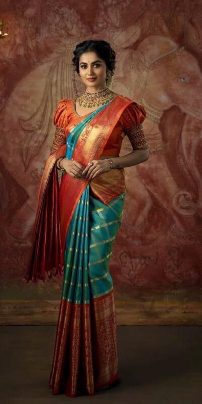 KPR 181 Teal Soft Lichi Silk Saree with Lace Work & Lace Border. Introductory Price ₹1649. Delivery 4-6 Working Days. Shop now. | Sarees, Bollywood Sarees, Creative Sarees, Designer Sarees, Embroidered Sarees, Ethnic Saree, Modern Digital sarees, Party Wear Sarees