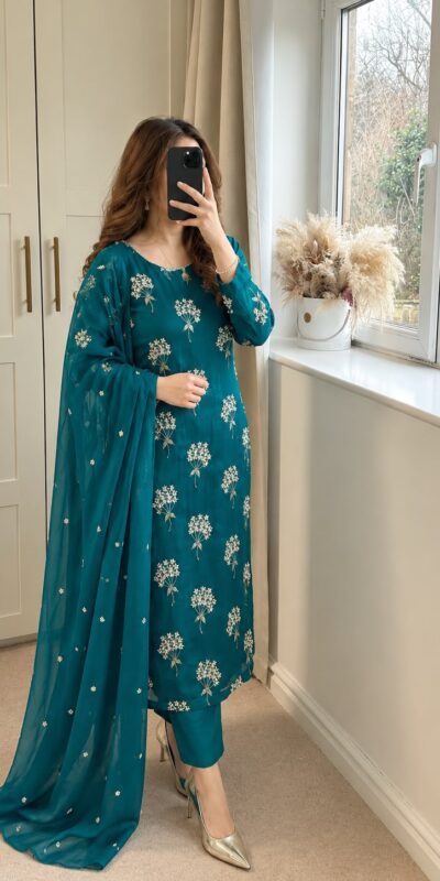 ND 5032 Blue Viscous Chinon Salwar Suit with Lace Work & Embroidery Work. Exclusive Offer ₹2199. Delivery 4-6 Working Days. Shop now. | Jump Suits, Salwar suit, Casual Suits, Creative suits, Designer Suits, Palazzo Suits, Party Wear Suits, Patiala Suits, Straight Suits