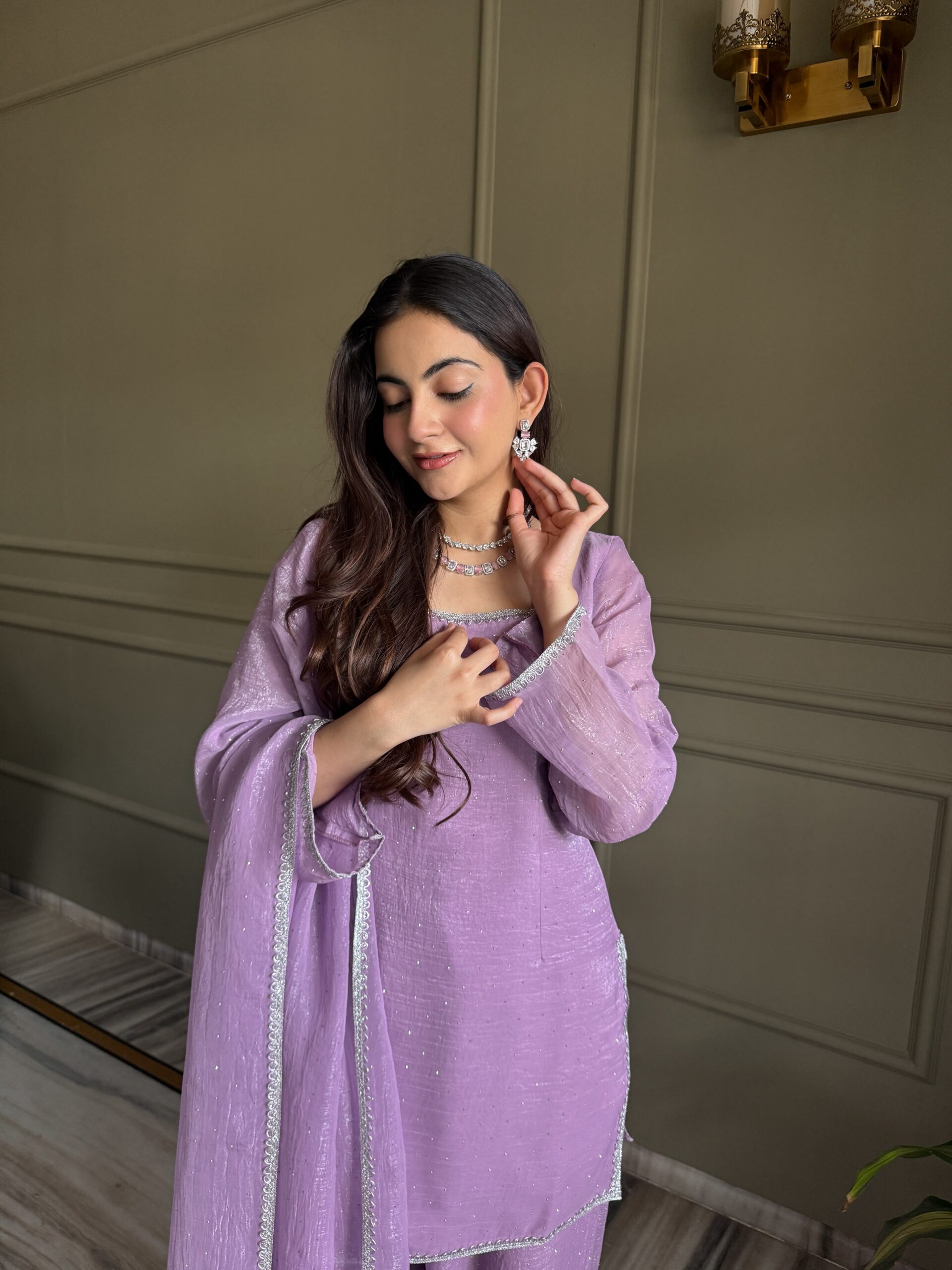 KB 297 Lavender Crunchy Silk Salwar Suit with Embroidery Work. Wedding, Party, Festive, Events Best Price ₹2029. Delivery 4-6 Working Days. Shop now. | Jump Suits, Salwar suit, Casual Suits, Creative suits, Designer Suits, Palazzo Suits, Party Wear Suits, Patiala Suits, Straight Suits