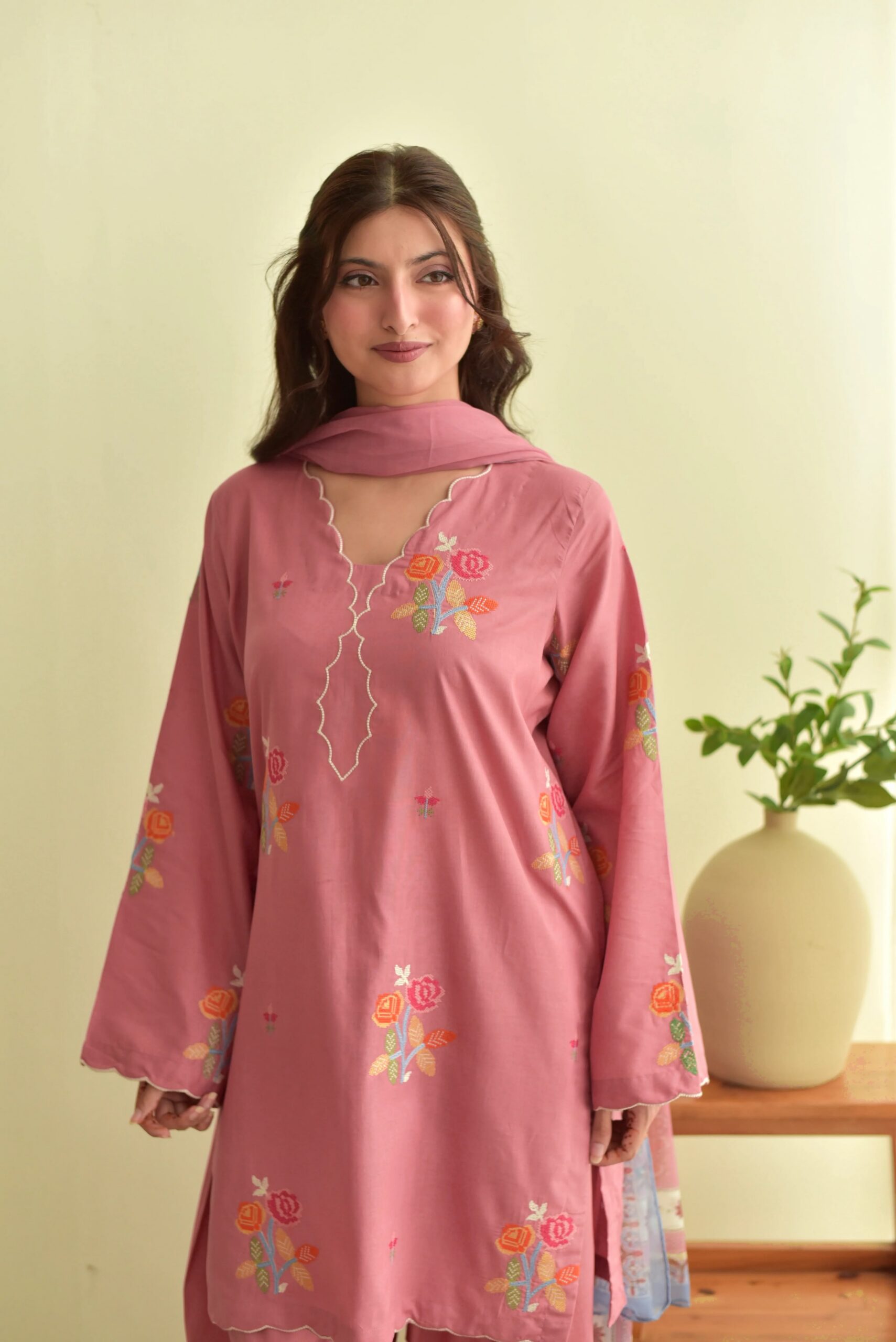 BE 514 Peach Mul Chanderi Salwar Suit with Embroidery Work & Sequins Work. Festive Deal ₹2349. Delivery 4-6 Working Days. Shop nowp | Jump Suits, Salwar suit, Casual Suits, Creative suits, Designer Suits, Palazzo Suits, Party Wear Suits, Patiala Suits, Straight Suits