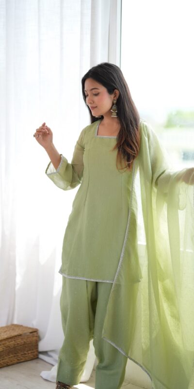 KB 297 Pista Crunchy Silk Salwar Suit with Embroidery Work. Wedding, Party, Festive, Events Best Price ₹2029. Delivery 4-6 Working Days. Shop now. | Jump Suits, Salwar suit, Casual Suits, Creative suits, Designer Suits, Palazzo Suits, Party Wear Suits, Patiala Suits, Straight Suits
