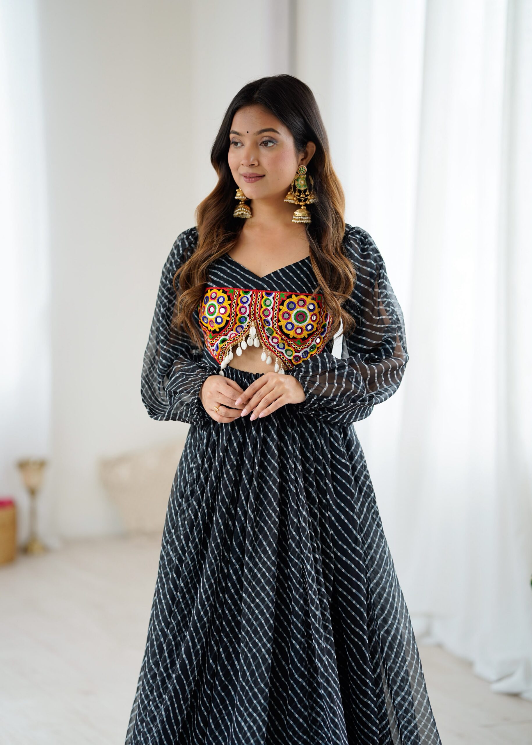 SP 40 Black Georgette Digital Print Work Gown for Wedding, Party, Cultural Events, Traditional Day, Pooja . Grab it for ₹1799. Delivery 4-6 Working Day | Gowns, Bollywood Gowns, Creative Gowns, Designer Gowns, Embroidered Gowns, Party Wear Gowns