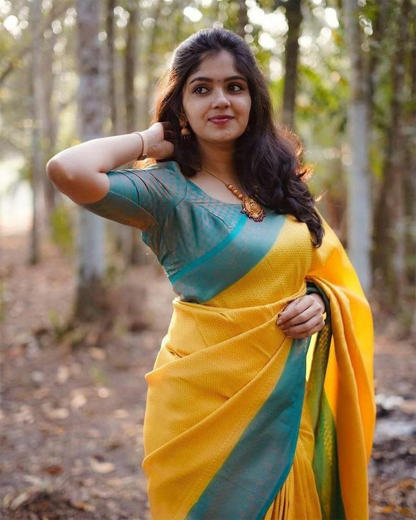 KP 5019 Yellow Soft Lichi Jacquard Work Saree for Wedding, Party, Cultural Events, Traditional Day, Pooja . Grab it for ₹1649. Delivery 4-6 Working Day | Sarees, Bollywood Sarees, Creative Sarees, Designer Sarees, Embroidered Sarees, Ethnic Saree, Modern Digital sarees, Party Wear Sarees