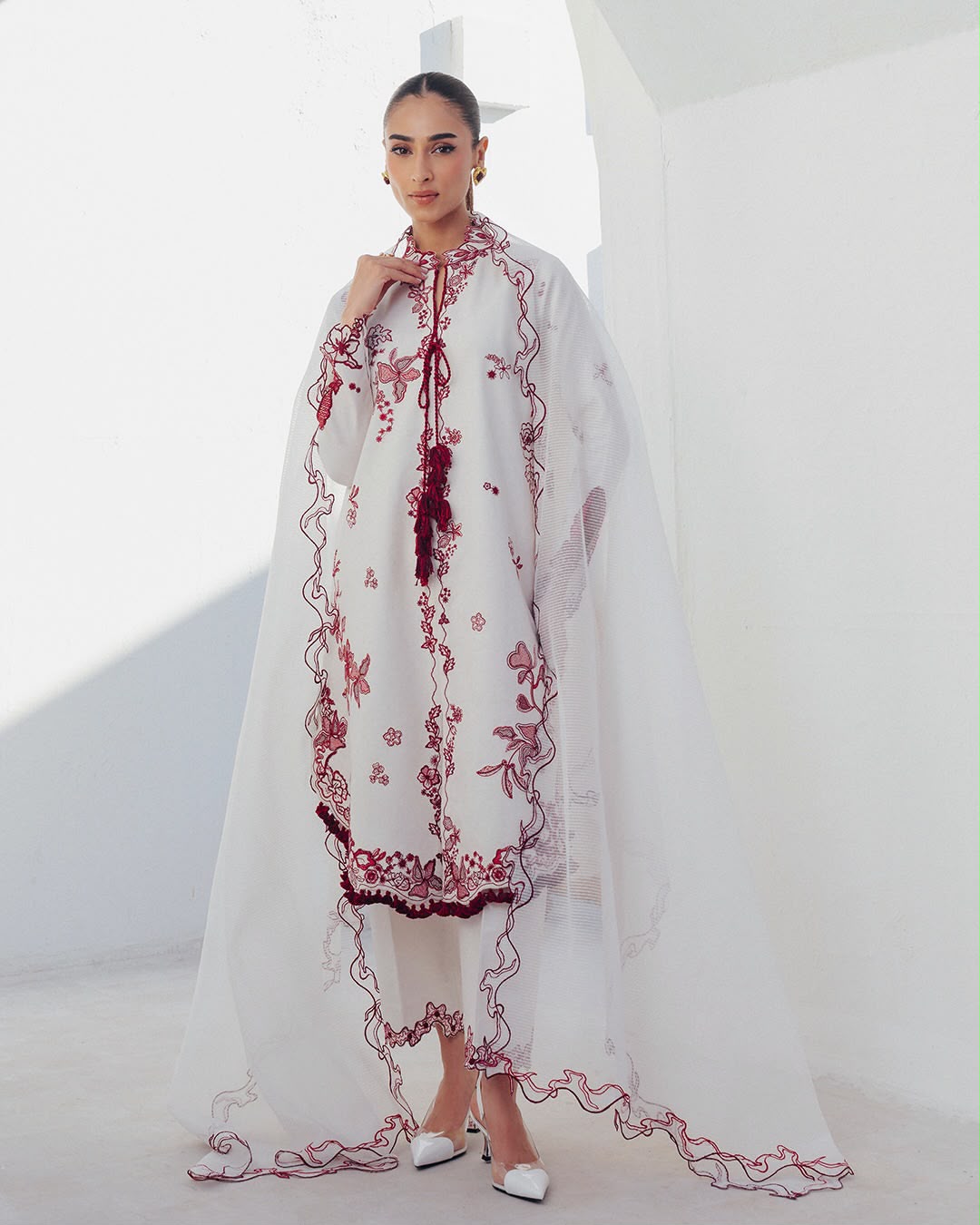 LG 2153 White Roman Silk Salwar Suit with Sequins Work & Embroidery Work. Available at ₹2449 only. Delivery 4-6 Working Days. Shop now. | Jump Suits, Salwar suit, Casual Suits, Creative suits, Designer Suits, Palazzo Suits, Party Wear Suits, Patiala Suits, Straight Suits