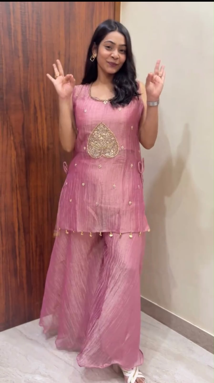 ST 255 Pink in Salsa Silk Embroidery Work & Sequins Work Salwar Suit . Get it for ₹2049. Delivery 4-6 Working Days. Shop now. | Jump Suits, Salwar suit, Casual Suits, Creative suits, Designer Suits, Palazzo Suits, Party Wear Suits, Patiala Suits, Straight Suits