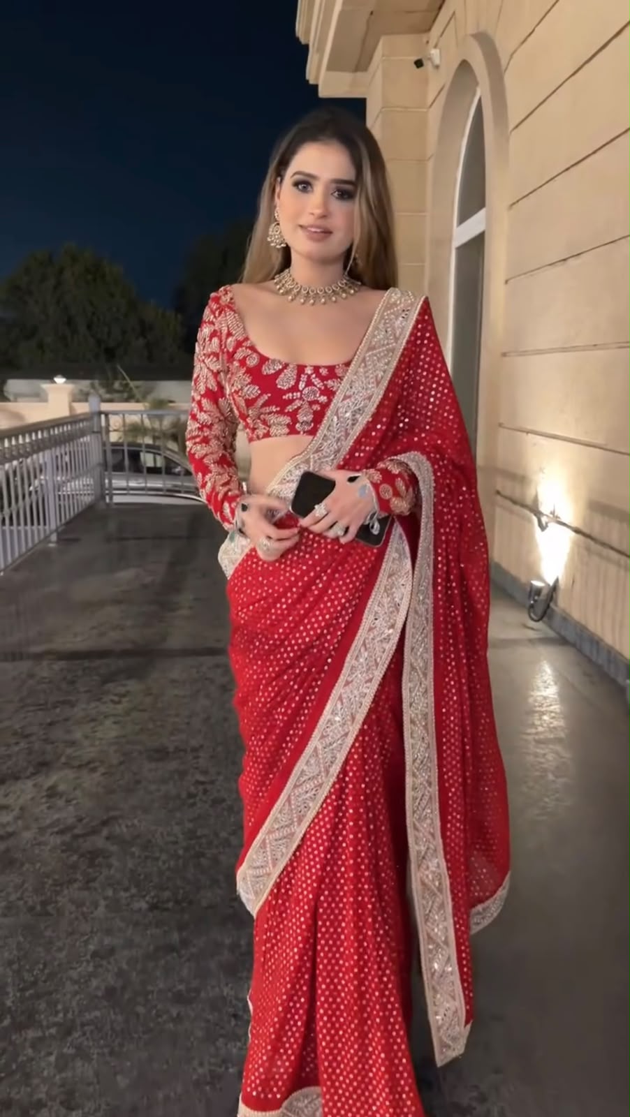 KD 626 Red in Faux Georgette Zari Work & Embroidery Work Saree. Special Price ₹2349. Delivery 4-6 Working Days. Shop now. | Sarees, Bollywood Sarees, Creative Sarees, Designer Sarees, Embroidered Sarees, Ethnic Saree, Modern Digital sarees, Party Wear Sarees