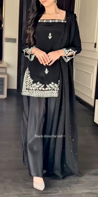KD 1578 Black in Color Natural Crepe Embroidery Work Salwar Suit . Affordable Price ₹2199. Delivery 4-6 Working Days. Shop now. | Jump Suits, Salwar suit, Casual Suits, Creative suits, Designer Suits, Palazzo Suits, Party Wear Suits, Patiala Suits, Straight Suits