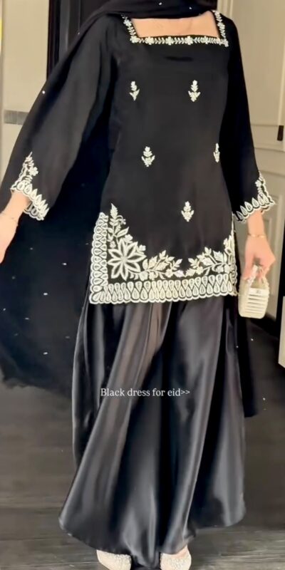 KD 1578 Black in Color Natural Crepe Embroidery Work Salwar Suit . Affordable Price ₹2199. Delivery 4-6 Working Days. Shop now. | Jump Suits, Salwar suit, Casual Suits, Creative suits, Designer Suits, Palazzo Suits, Party Wear Suits, Patiala Suits, Straight Suits