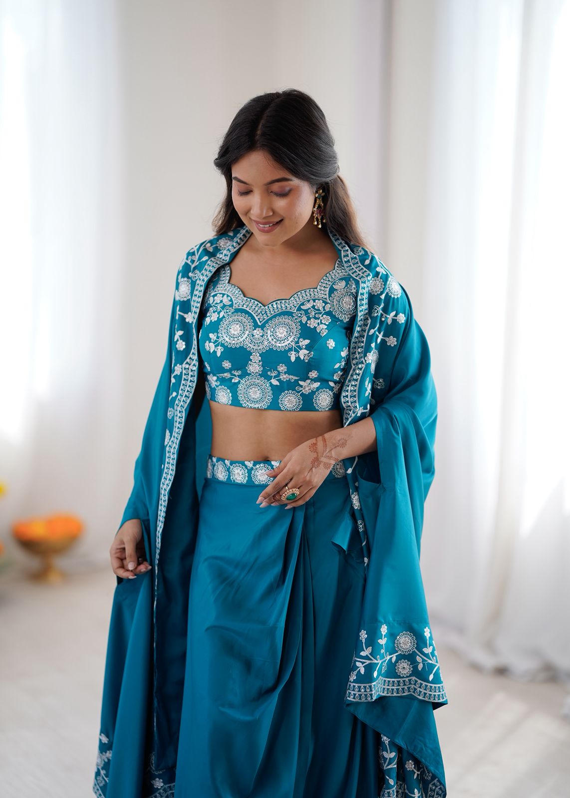 BB 65 Blue in Color Natural Crepe Embroidery Work Salwar Suit . Affordable Price ₹2199. Delivery 4-6 Working Days. Shop now. | Jump Suits, Salwar suit, Casual Suits, Creative suits, Designer Suits, Palazzo Suits, Party Wear Suits, Patiala Suits, Straight Suits