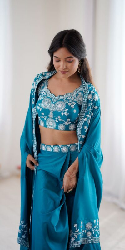 BB 65 Blue in Color Natural Crepe Embroidery Work Salwar Suit . Affordable Price ₹2199. Delivery 4-6 Working Days. Shop now. | Jump Suits, Salwar suit, Casual Suits, Creative suits, Designer Suits, Palazzo Suits, Party Wear Suits, Patiala Suits, Straight Suits