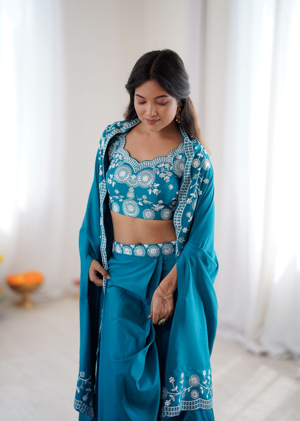 BB 65 Blue in Color Natural Crepe Embroidery Work Salwar Suit . Affordable Price ₹2199. Delivery 4-6 Working Days. Shop now. | Jump Suits, Salwar suit, Casual Suits, Creative suits, Designer Suits, Palazzo Suits, Party Wear Suits, Patiala Suits, Straight Suits
