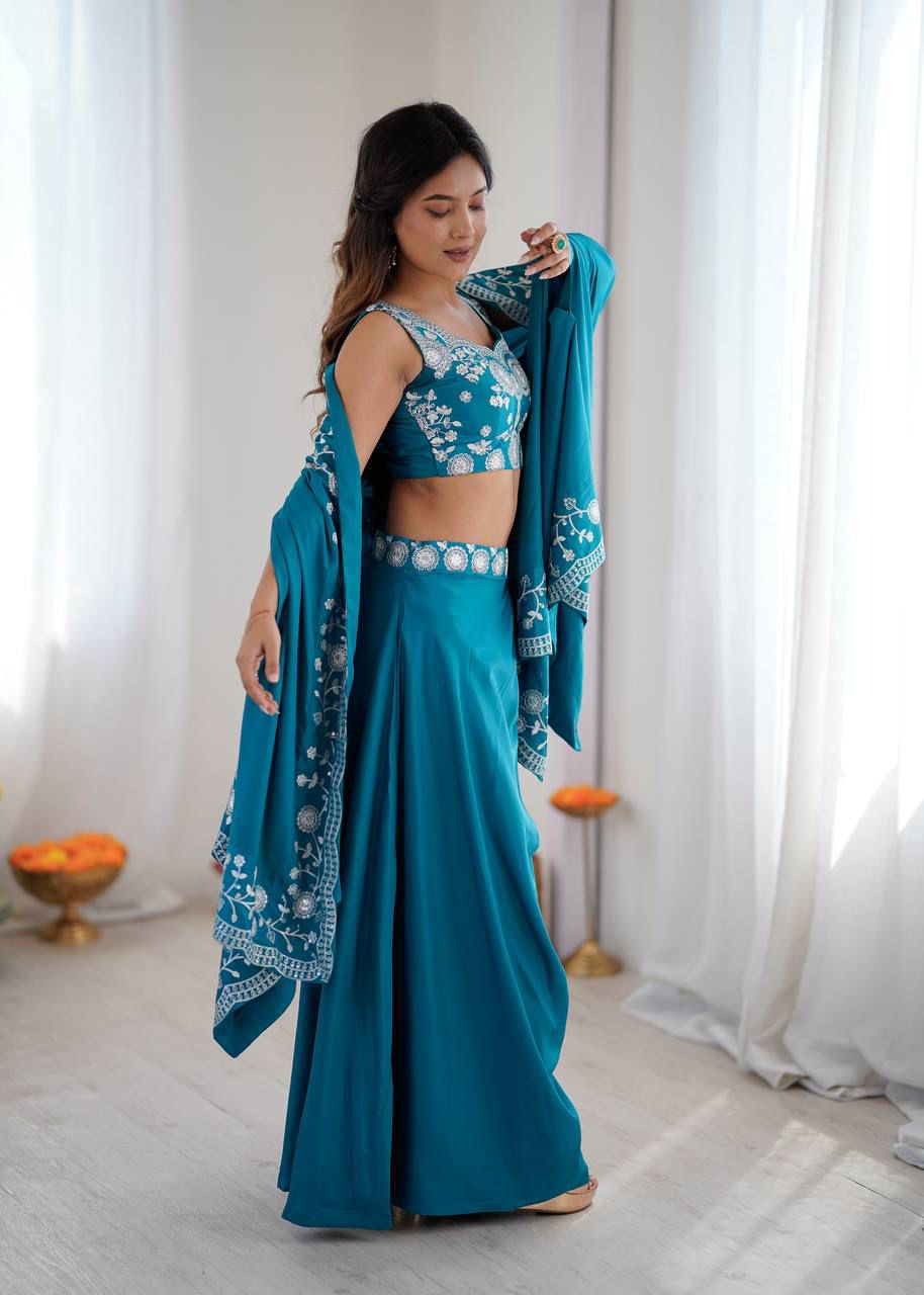 BB 65 Blue in Color Natural Crepe Embroidery Work Salwar Suit . Affordable Price ₹2199. Delivery 4-6 Working Days. Shop now. | Jump Suits, Salwar suit, Casual Suits, Creative suits, Designer Suits, Palazzo Suits, Party Wear Suits, Patiala Suits, Straight Suits