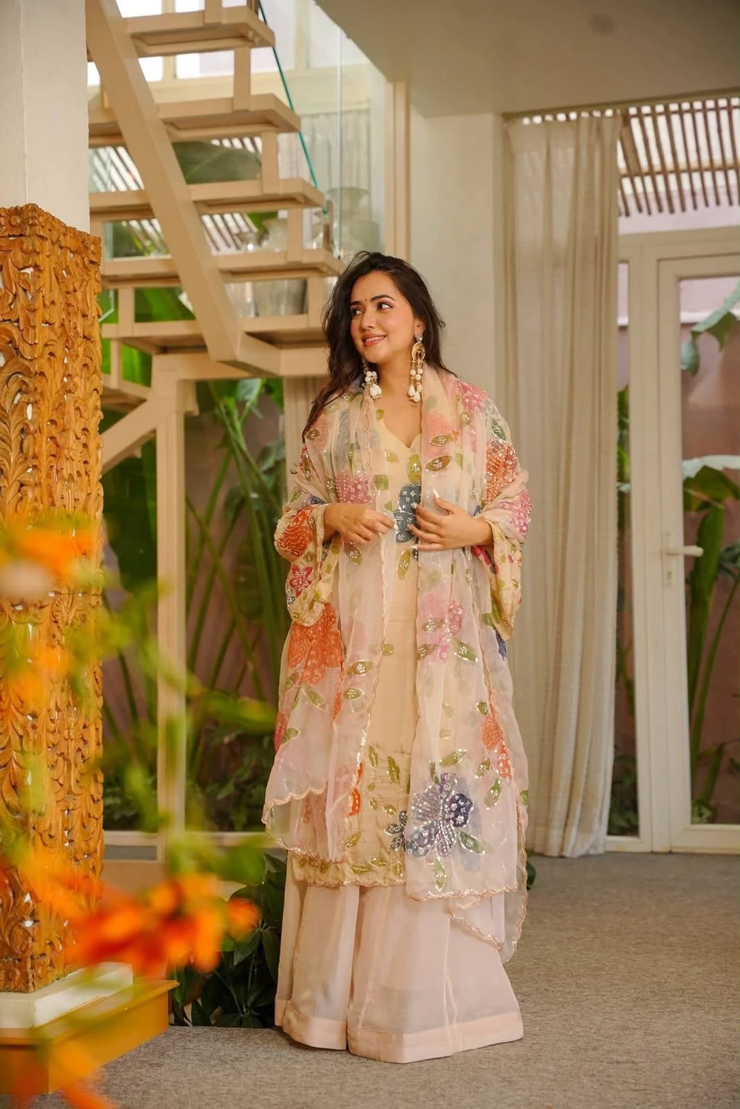VLM 327 Off White in Color Natural Crepe Embroidery Work Salwar Suit . Affordable Price ₹2399. Delivery 4-6 Working Days. Shop now. | Jump Suits, Salwar suit, Casual Suits, Creative suits, Designer Suits, Palazzo Suits, Party Wear Suits, Patiala Suits, Straight Suits