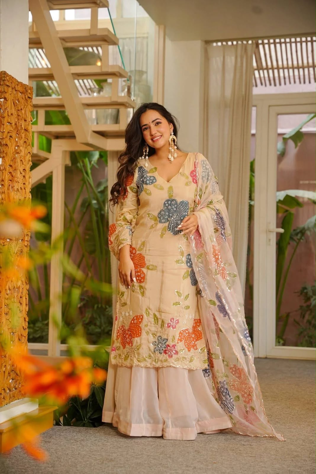 VLM 327 Off White in Color Natural Crepe Embroidery Work Salwar Suit . Affordable Price ₹2399. Delivery 4-6 Working Days. Shop now. | Jump Suits, Salwar suit, Casual Suits, Creative suits, Designer Suits, Palazzo Suits, Party Wear Suits, Patiala Suits, Straight Suits