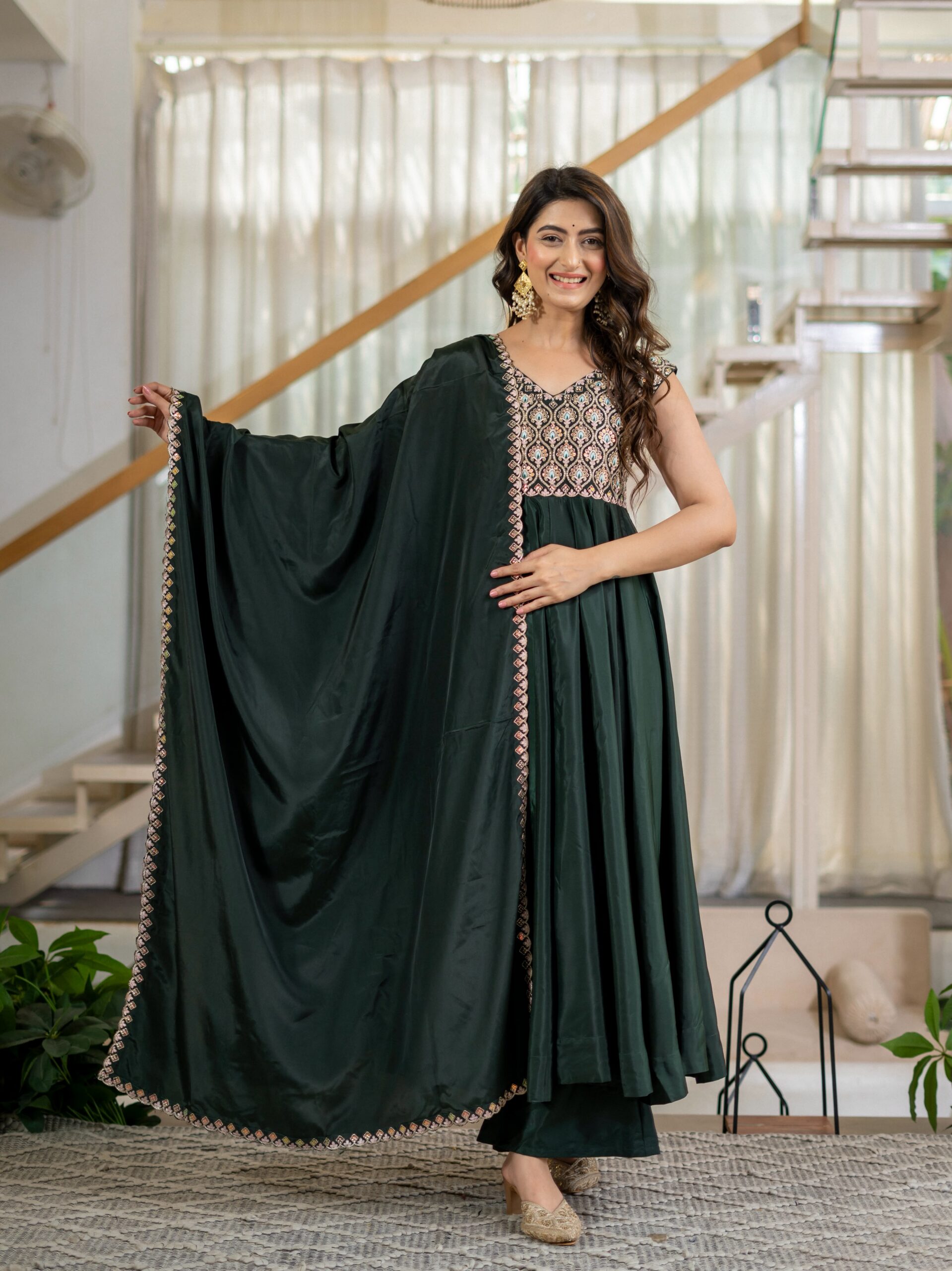MD 3112 Teal in Color Natural Crepe Embroidery Work Salwar Suit . Affordable Price ₹2349. Delivery 4-6 Working Days. Shop now. | Jump Suits, Salwar suit, Casual Suits, Creative suits, Designer Suits, Palazzo Suits, Party Wear Suits, Patiala Suits, Straight Suits
