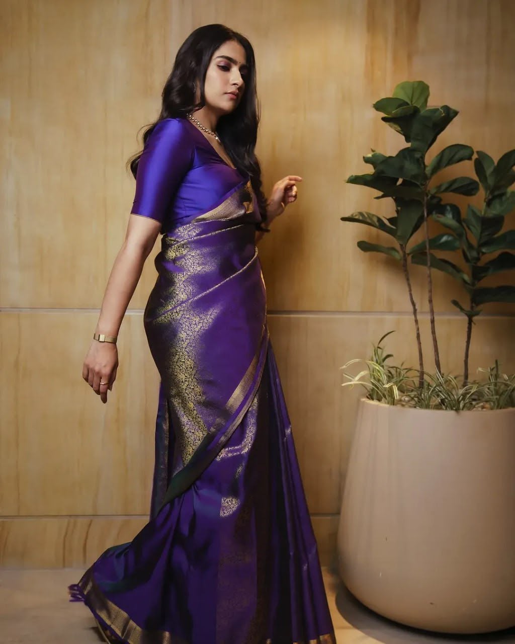 KPR 238 Purple Soft Lichi Silk Cloth. With Lace Work & Lace Border Saree . Grab it for ₹1599. Delivery 4-6 Working Days. Shop now. | Sarees, Bollywood Sarees, Creative Sarees, Designer Sarees, Embroidered Sarees, Ethnic Saree, Modern Digital sarees, Party Wear Sarees