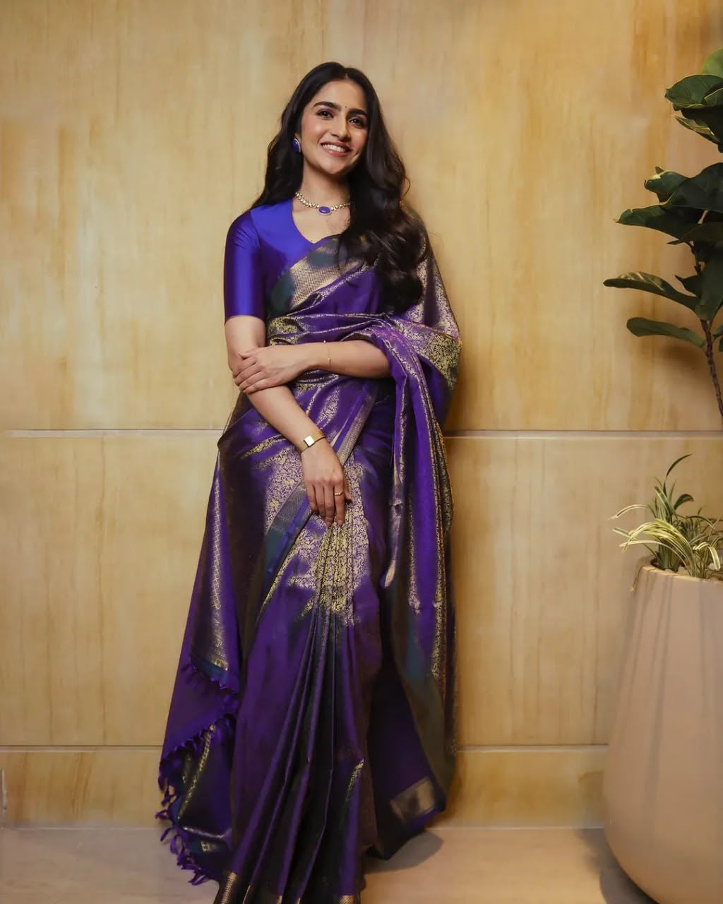 KPR 238 Purple Soft Lichi Silk Cloth. With Lace Work & Lace Border Saree . Grab it for ₹1599. Delivery 4-6 Working Days. Shop now. | Sarees, Bollywood Sarees, Creative Sarees, Designer Sarees, Embroidered Sarees, Ethnic Saree, Modern Digital sarees, Party Wear Sarees