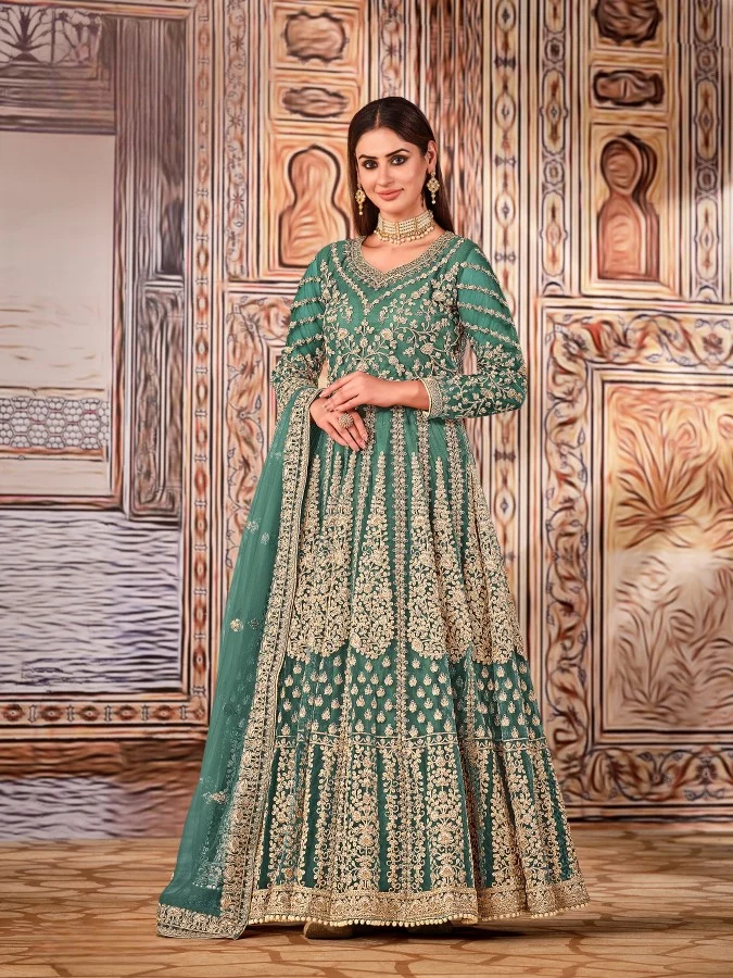 FC 2701 Blue Sequins Work & Embroidery Work Salwar Suitin Peach Butterfly Net. Grab it for ₹3149. Delivery 4-6 Working Days. Shop now. | Jump Suits, Salwar suit, Casual Suits, Creative suits, Designer Suits, Palazzo Suits, Party Wear Suits, Patiala Suits, Straight Suits