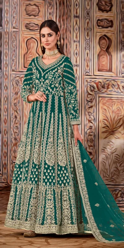 FC 2701 Blue Sequins Work & Embroidery Work Salwar Suitin Peach Butterfly Net. Grab it for ₹3149. Delivery 4-6 Working Days. Shop now. | Jump Suits, Salwar suit, Casual Suits, Creative suits, Designer Suits, Palazzo Suits, Party Wear Suits, Patiala Suits, Straight Suits