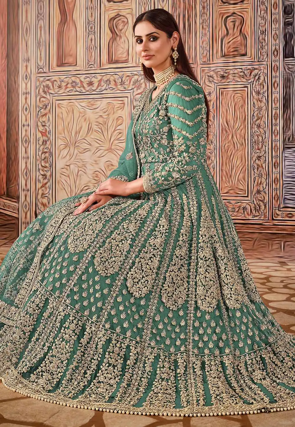 FC 2701 Blue Sequins Work & Embroidery Work Salwar Suitin Peach Butterfly Net. Grab it for ₹3149. Delivery 4-6 Working Days. Shop now. | Jump Suits, Salwar suit, Casual Suits, Creative suits, Designer Suits, Palazzo Suits, Party Wear Suits, Patiala Suits, Straight Suits