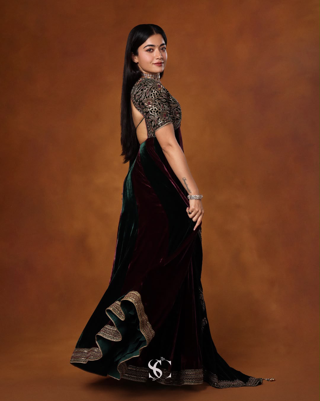 ZC RASHMIKA Maroon Viscose 9000 Velvet Gown Gown with Embroidery Work & Sequins Work. Special Price ₹3099. Delivery 4-6 Working Days. Shop now. | Gowns, Bollywood Gowns, Creative Gowns, Designer Gowns, Embroidered Gowns, Party Wear Gowns