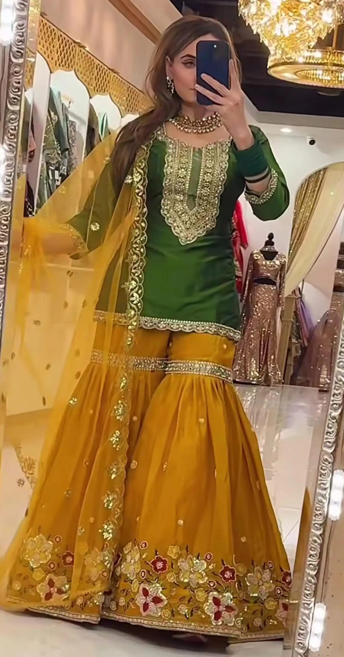 Alluring Green Georgette Embroider Work Salwar Suit | Jump Suits, Salwar suit, Casual Suits, Creative suits, Designer Suits, Palazzo Suits, Party Wear Suits, Patiala Suits, Straight Suits