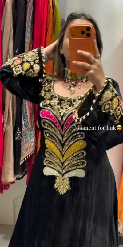 Black 9000 Velvet Lace Embroidery Work Salwar Suit | Jump Suits, Salwar suit, Casual Suits, Creative suits, Designer Suits, Palazzo Suits, Party Wear Suits, Patiala Suits, Straight Suits