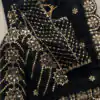 Black Georgette Mirror Sequence Work Saree | Sarees, Bollywood Sarees, Creative Sarees, Designer Sarees, Embroidered Sarees, Ethnic Saree, Modern Digital sarees, Party Wear Sarees