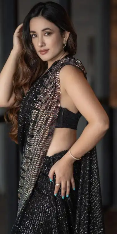 Black Georgette Sequins All Over Peiping Lace Saree | Sarees, Bollywood Sarees, Creative Sarees, Designer Sarees, Embroidered Sarees, Ethnic Saree, Modern Digital sarees, Party Wear Sarees