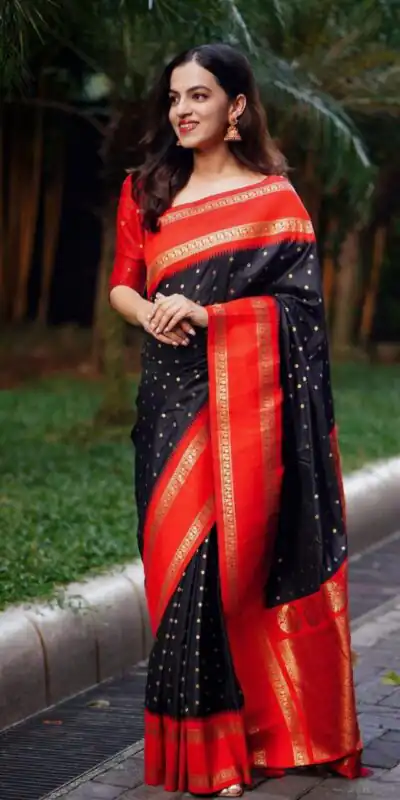 Black Lichi Silk Lace Work Saree | Sarees, Bollywood Sarees, Creative Sarees, Designer Sarees, Embroidered Sarees, Ethnic Saree, Modern Digital sarees, Party Wear Sarees