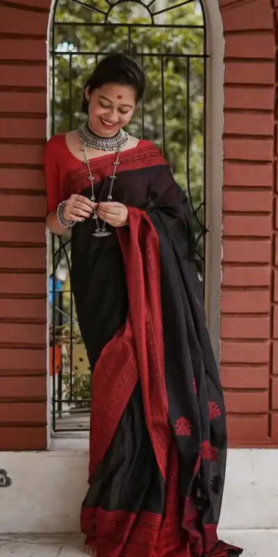 Black Soft Lilan Slab All Over Weaving Work Saree | Sarees, Bollywood Sarees, Creative Sarees, Designer Sarees, Embroidered Sarees, Ethnic Saree, Modern Digital sarees, Party Wear Sarees