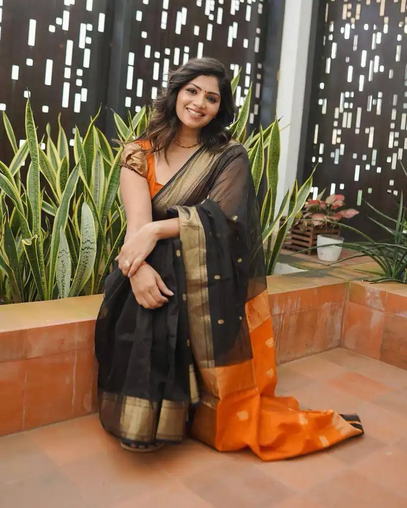Black Soft Lilan Slab Weaving Work Saree | Sarees, Bollywood Sarees, Creative Sarees, Designer Sarees, Embroidered Sarees, Ethnic Saree, Modern Digital sarees, Party Wear Sarees