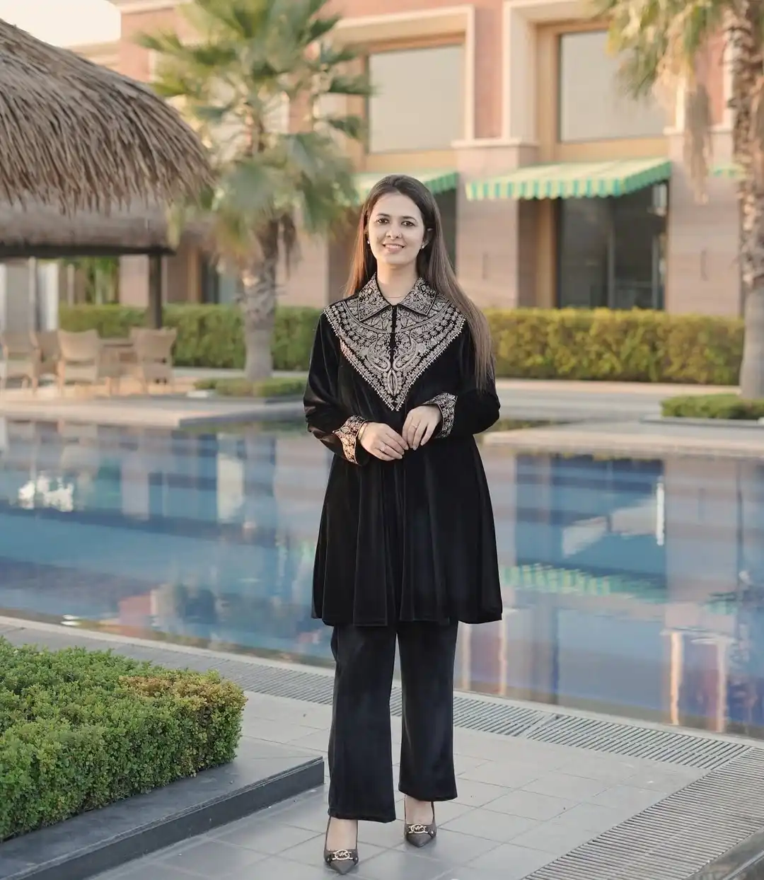 Black Velvet Sequence Work Salwar Suit | Jump Suits, Salwar suit, Casual Suits, Creative suits, Designer Suits, Palazzo Suits, Party Wear Suits, Patiala Suits, Straight Suits