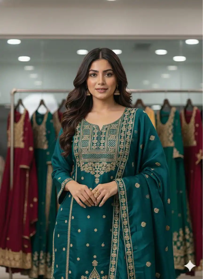 Blue Organza Sequence Work Salwar Suit | Jump Suits, Salwar suit, Casual Suits, Creative suits, Designer Suits, Palazzo Suits, Party Wear Suits, Patiala Suits, Straight Suits