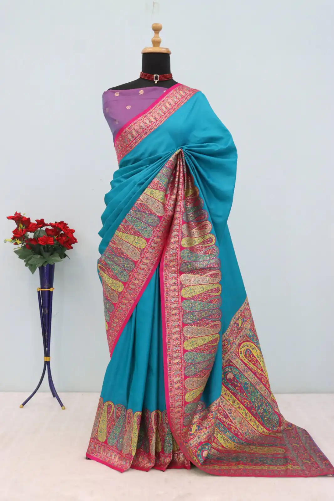 Blue Paithani Silk Woven Motifs Work Saree | Sarees, Bollywood Sarees, Creative Sarees, Designer Sarees, Embroidered Sarees, Ethnic Saree, Modern Digital sarees, Party Wear Sarees