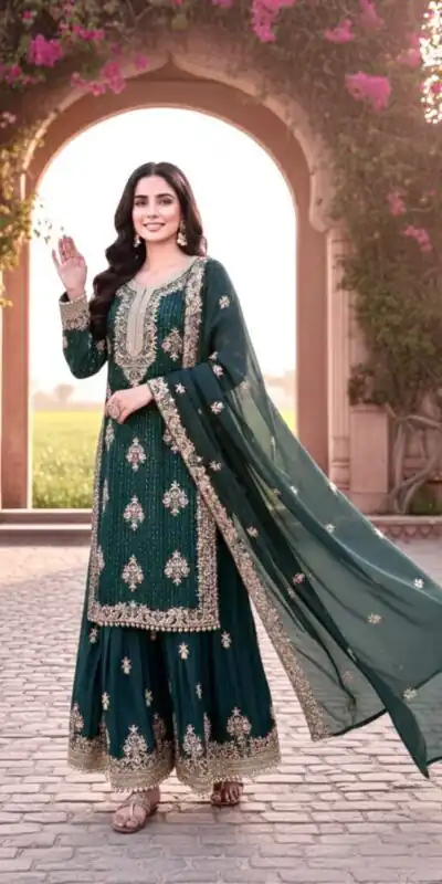 Blue Pure Organza Silk Embroidery Cut Work Salwar Suit | Jump Suits, Salwar suit, Casual Suits, Creative suits, Designer Suits, Palazzo Suits, Party Wear Suits, Patiala Suits, Straight Suits