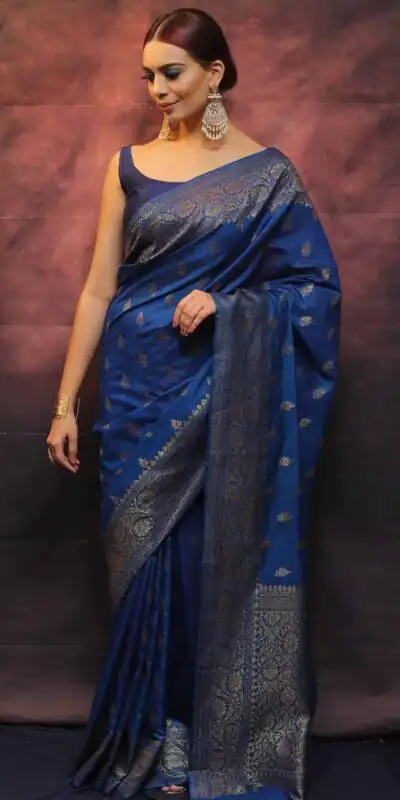 Blue Soft Lichi Silk Lace Border Lace Work Saree | Sarees, Bollywood Sarees, Creative Sarees, Designer Sarees, Embroidered Sarees, Ethnic Saree, Modern Digital sarees, Party Wear Sarees