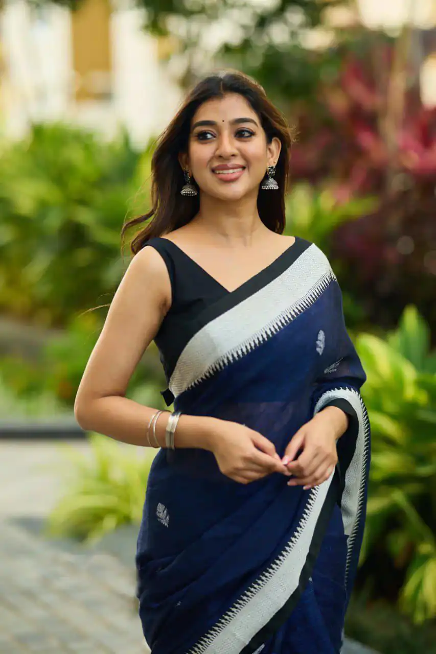 Blue Soft Lilan Slab Lace Border Saree | Sarees, Bollywood Sarees, Creative Sarees, Designer Sarees, Embroidered Sarees, Ethnic Saree, Modern Digital sarees, Party Wear Sarees