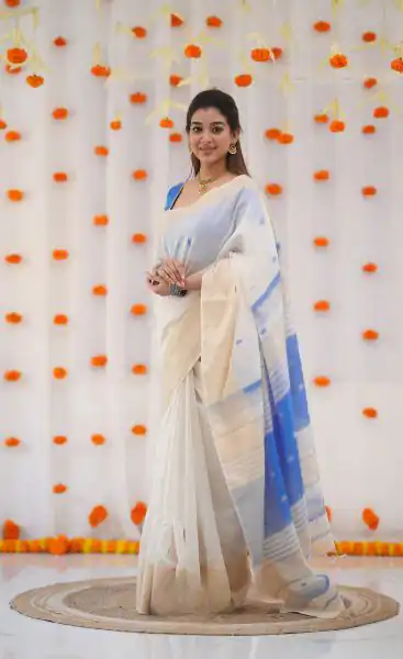 Blue Soft Lilan Slab Lace Border Work Saree | Sarees, Bollywood Sarees, Creative Sarees, Designer Sarees, Embroidered Sarees, Ethnic Saree, Modern Digital sarees, Party Wear Sarees